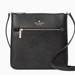 Kate Spade Sadie Large Crossbody – Black | NWT